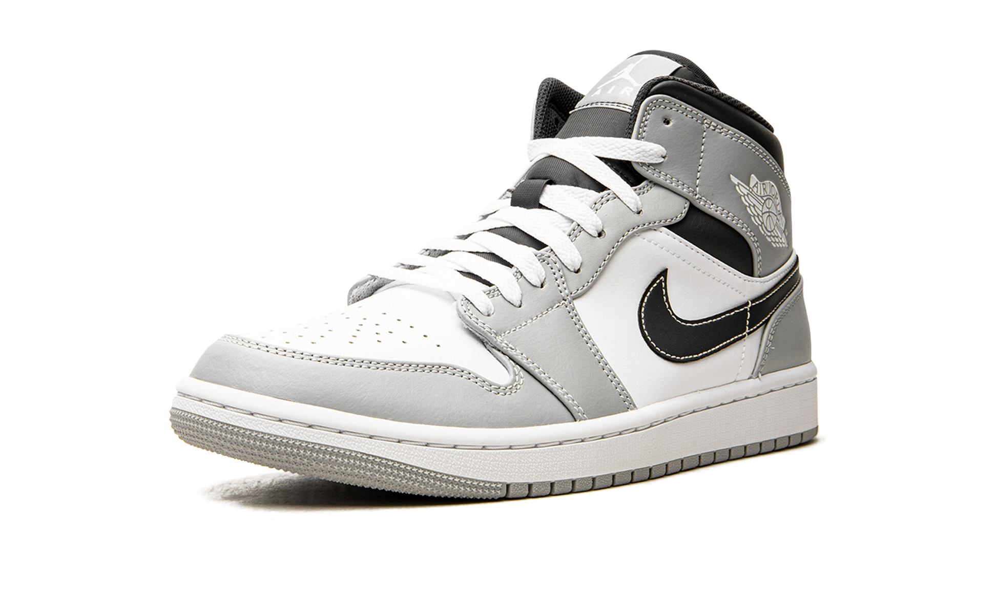 Air Jordan 1 Mid "light Smoke Grey 2.0" - 4
