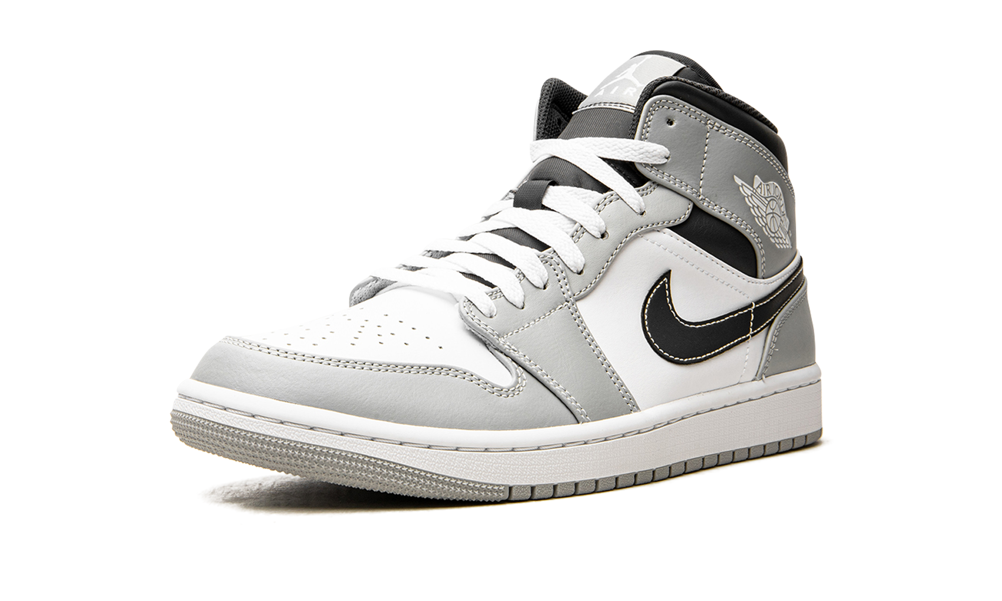 Air Jordan 1 Mid "light Smoke Grey 2.0" - 4