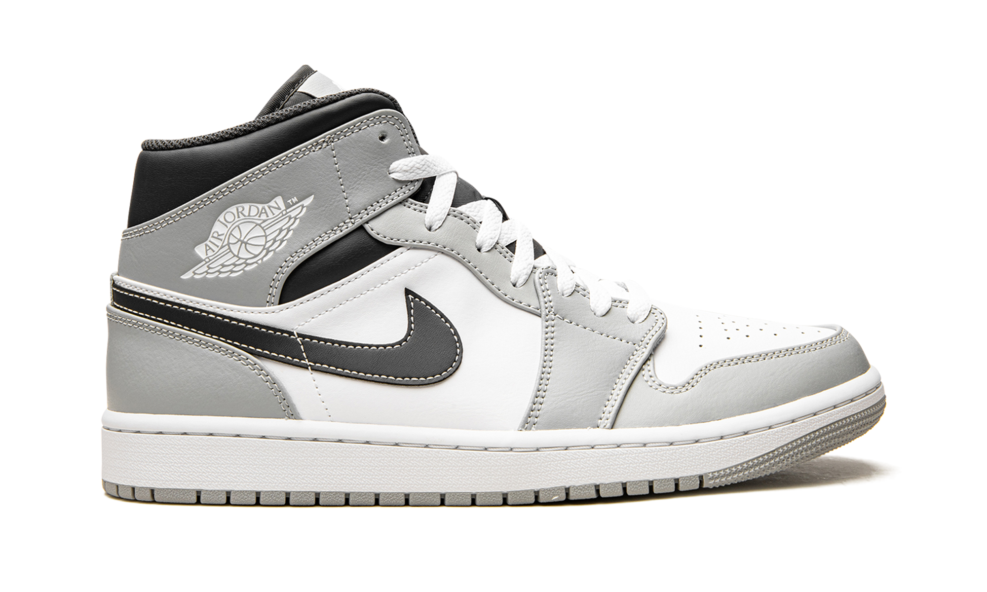Air Jordan 1 Mid "light Smoke Grey 2.0" - 6