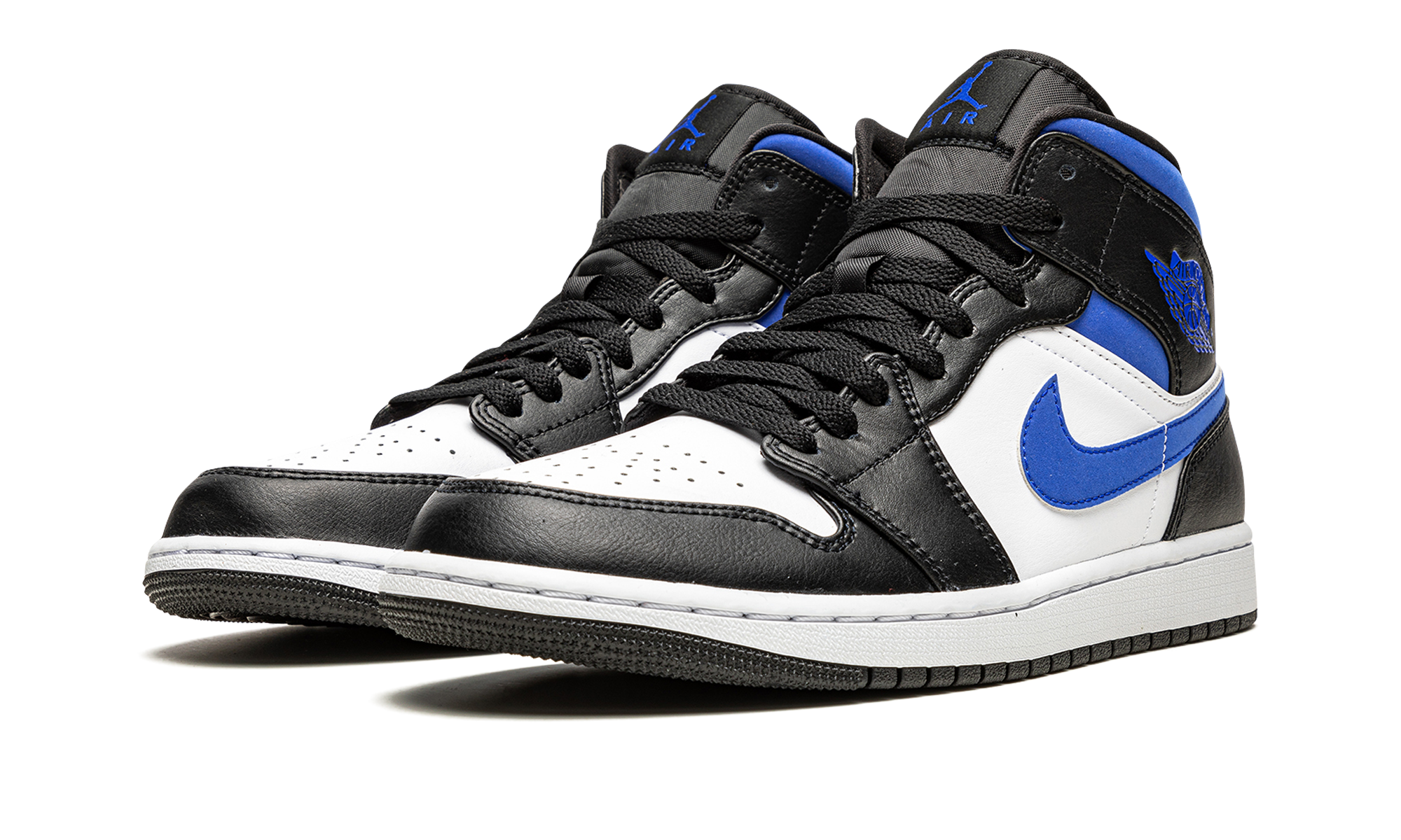 Air Jordan 1 Mid "racer Blue / Black / White" - 2