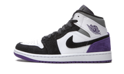 Air Jordan 1 Mid Se "court Purple Suede" - 1