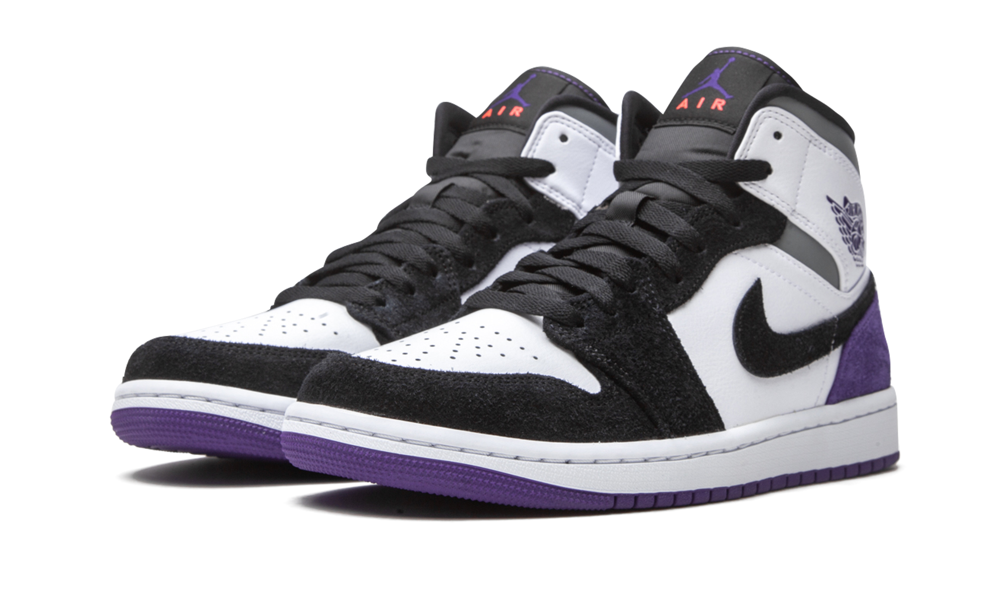Air Jordan 1 Mid Se "court Purple Suede" - 2