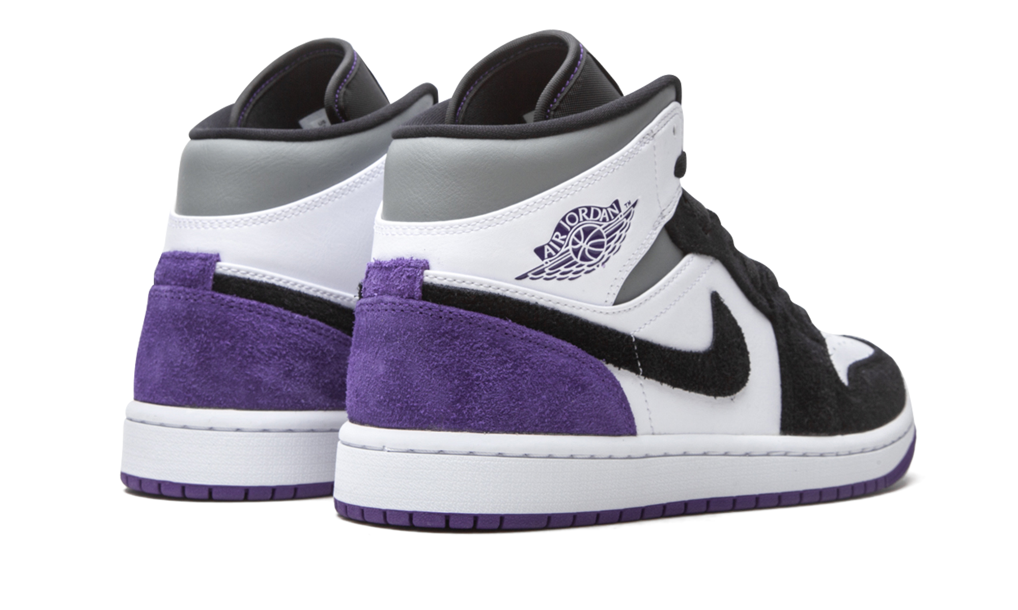 Air Jordan 1 Mid Se "court Purple Suede" - 3
