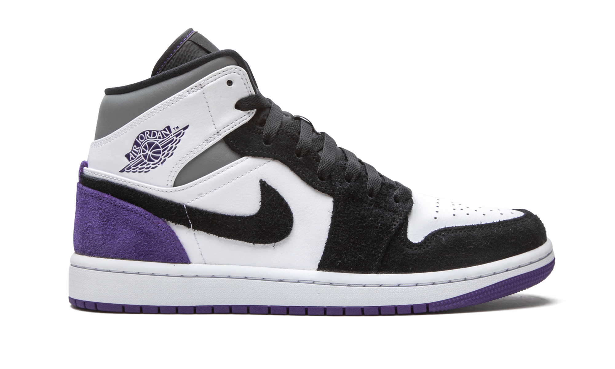 Air Jordan 1 Mid Se "court Purple Suede" - 6