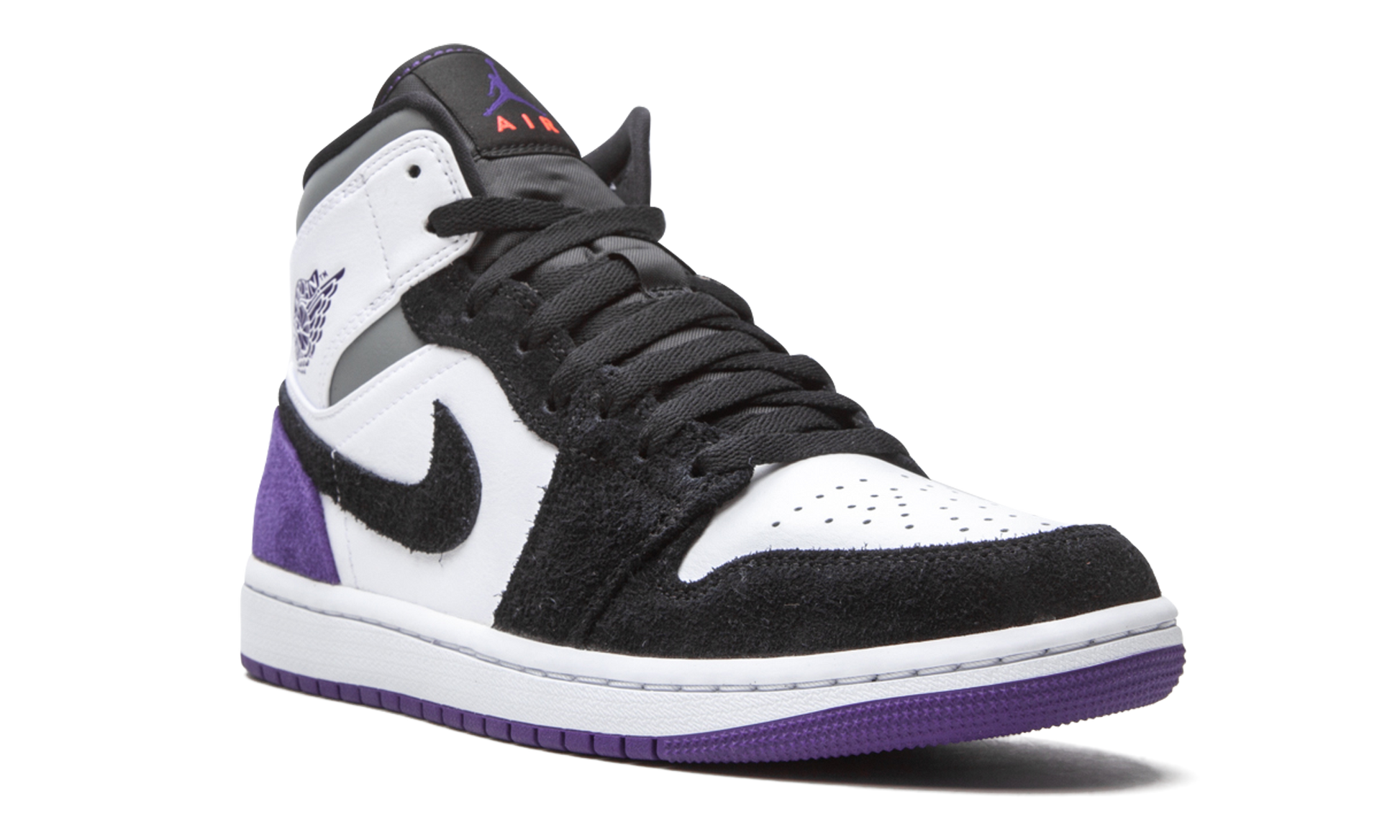 Air Jordan 1 Mid Se "court Purple Suede" - 7