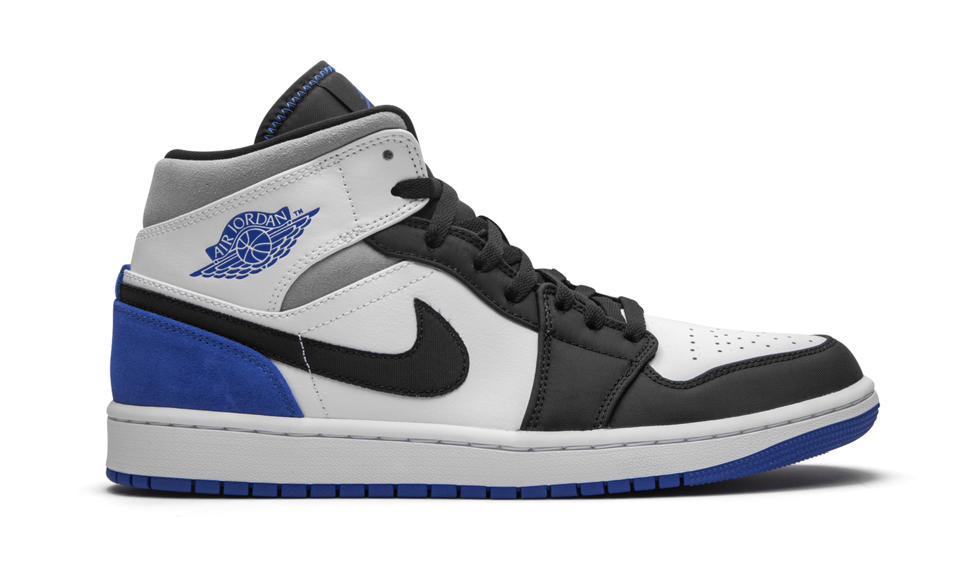 Air Jordan 1 Mid Se "game Royal Black Toe" - 6