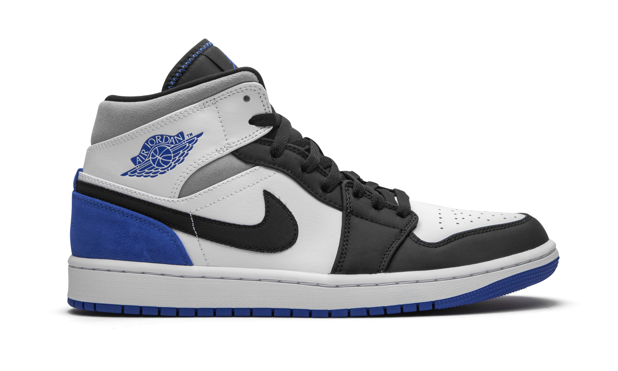 Air Jordan 1 Mid Se "game Royal Black Toe" - 6