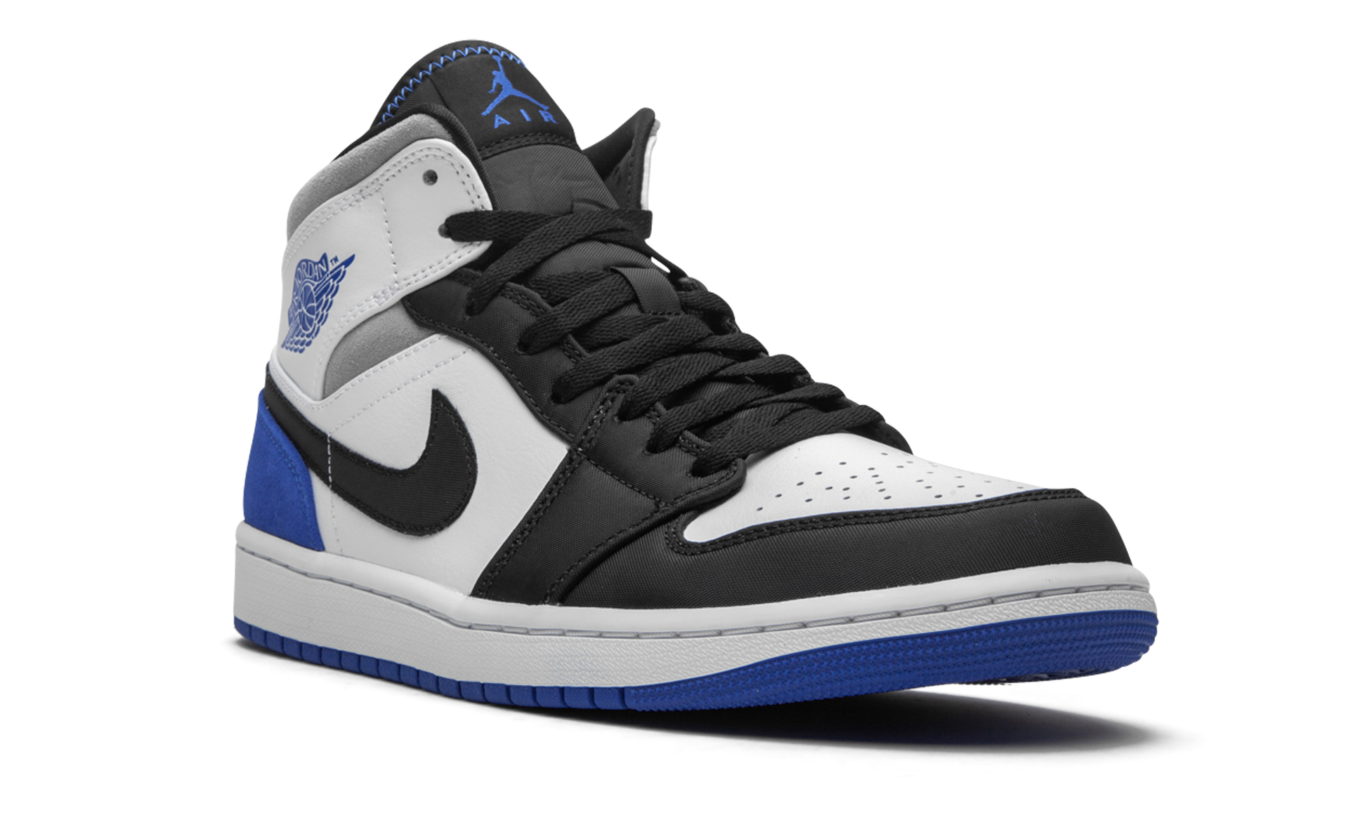 Air Jordan 1 Mid Se "game Royal Black Toe" - 7