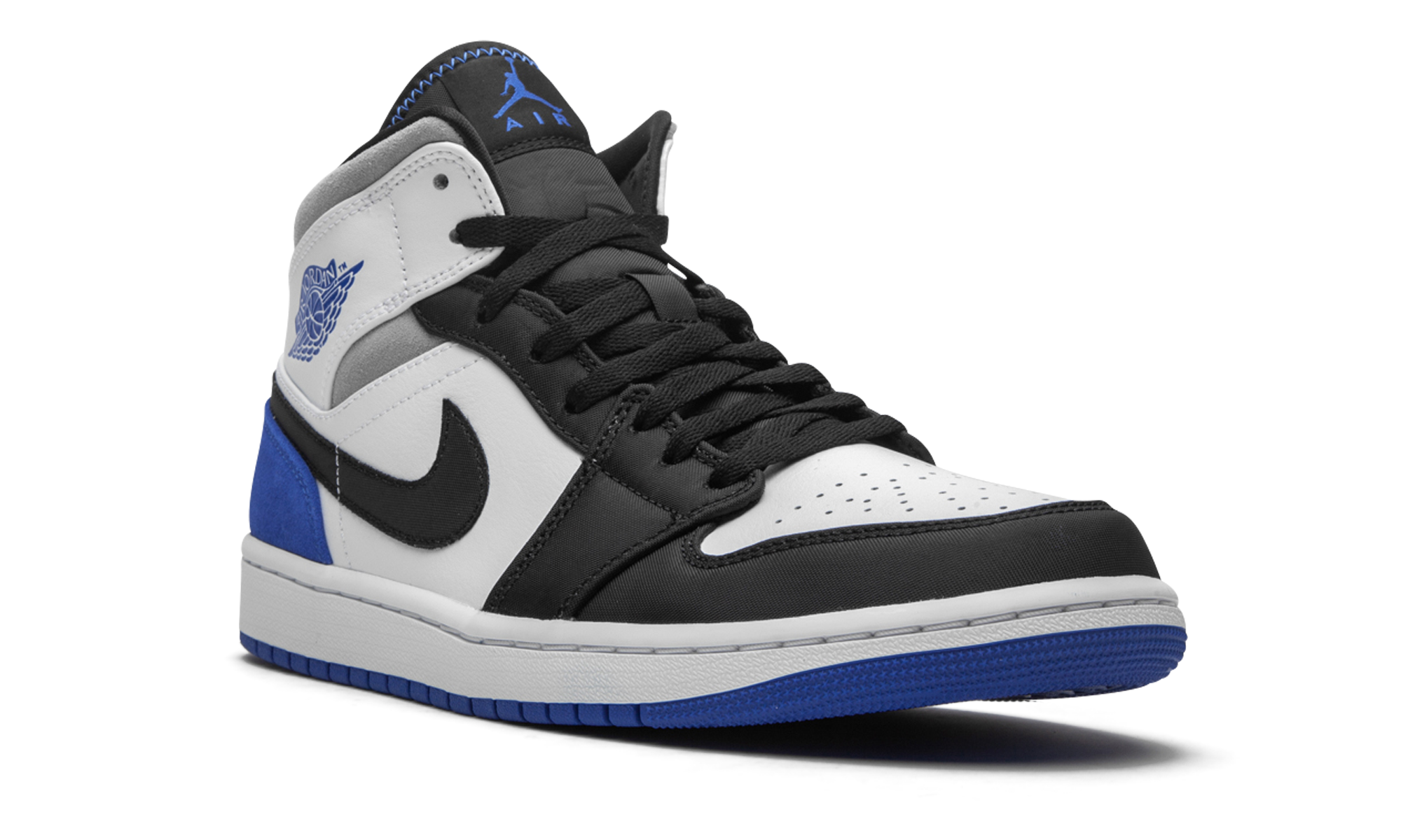 Air Jordan 1 Mid Se "game Royal Black Toe" - 7