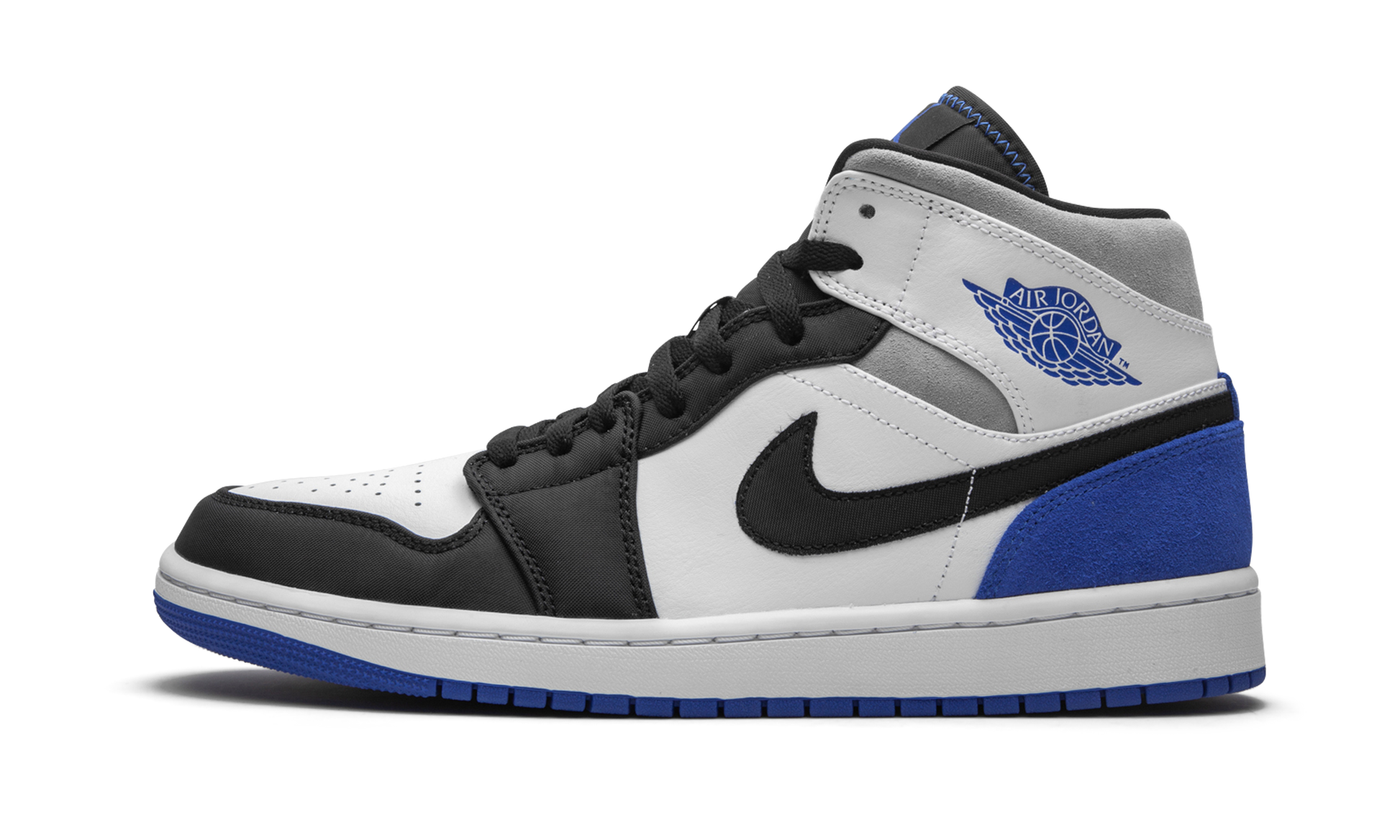 Air Jordan 1 Mid Se "game Royal Black Toe" - 8