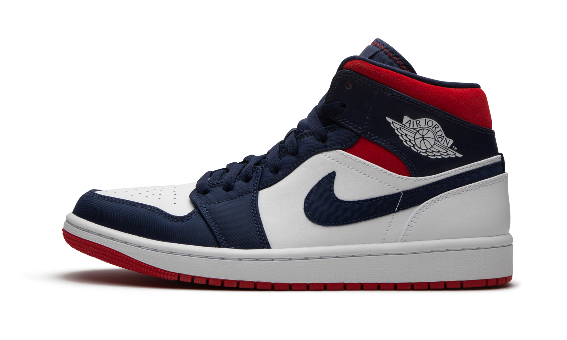 Air Jordan 1 Mid Se "olympic - Usa" - 1