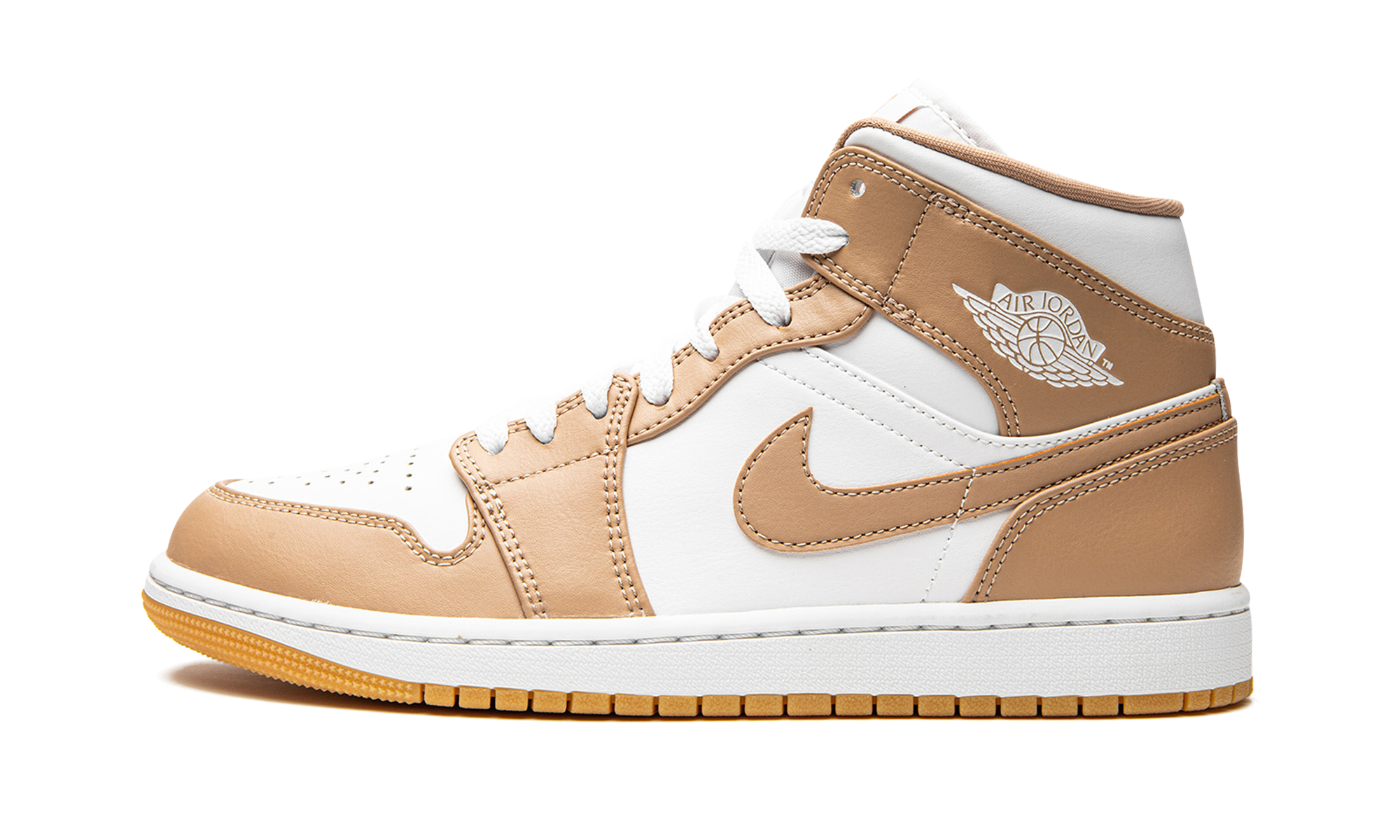 Air Jordan 1 Mid "tan / Gum" - 1