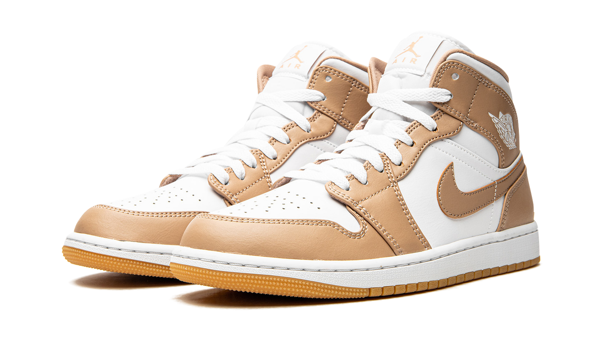 Air Jordan 1 Mid "tan / Gum" - 2