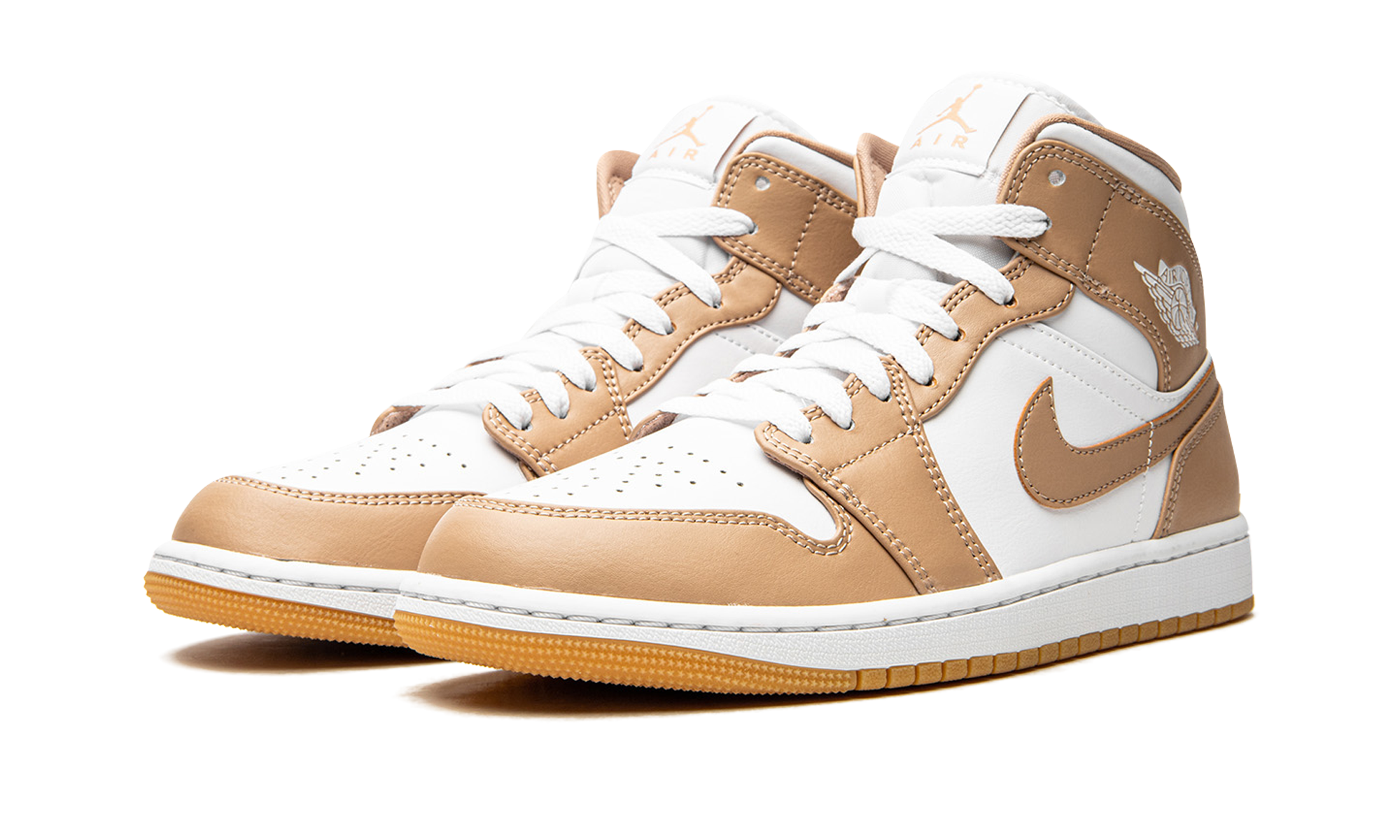 Air Jordan 1 Mid "tan / Gum" - 2
