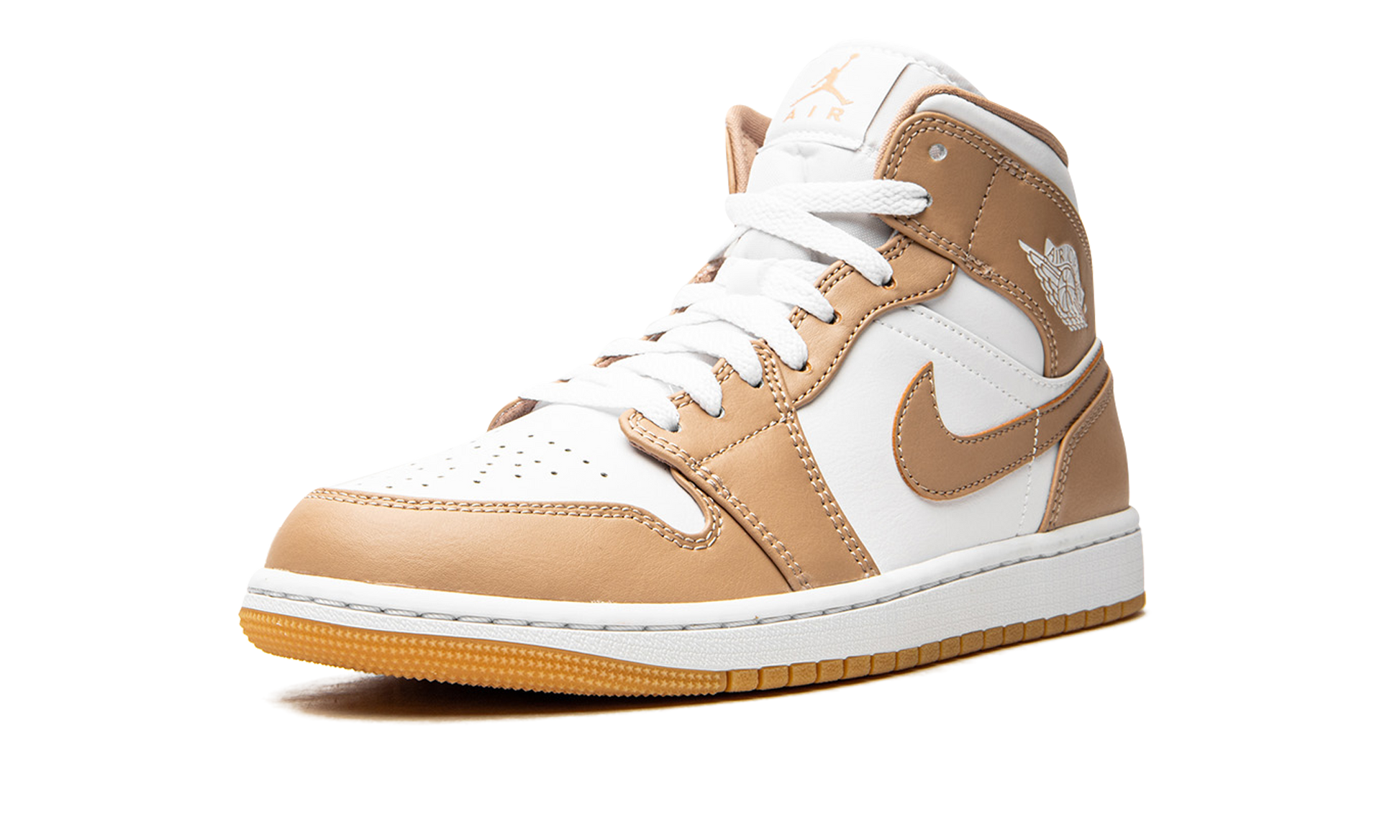 Air Jordan 1 Mid "tan / Gum" - 4