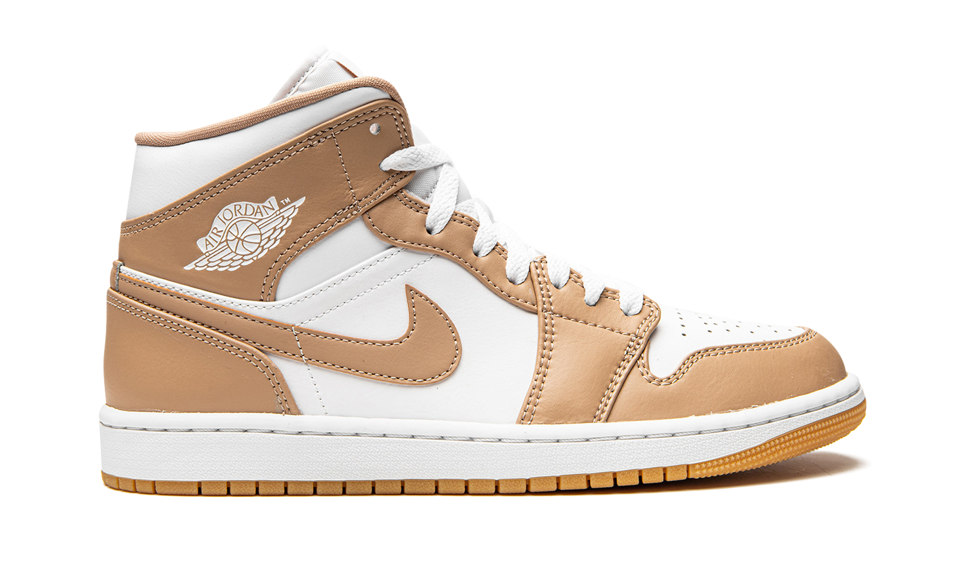 Air Jordan 1 Mid "tan / Gum" - 6