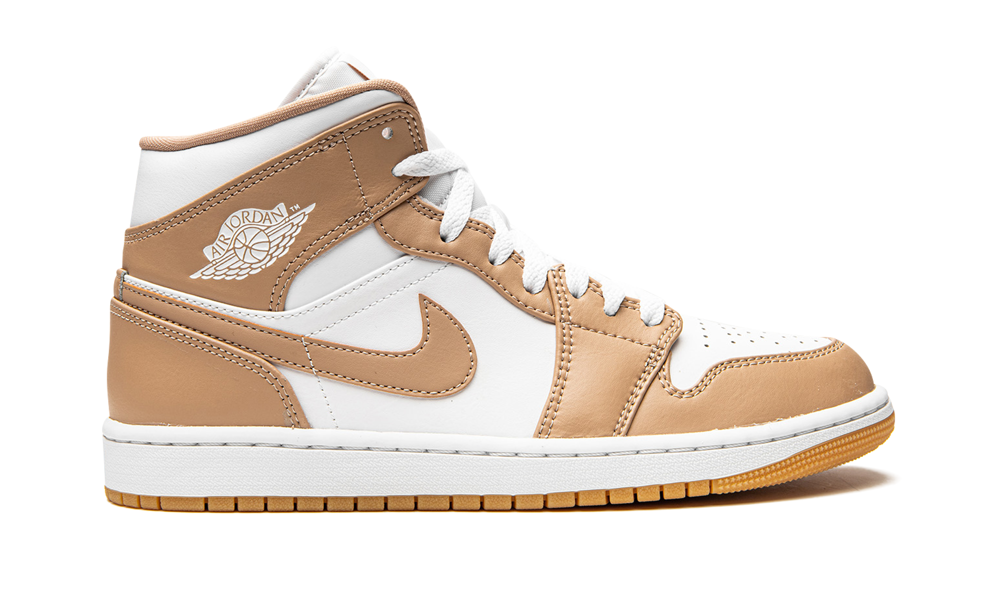 Air Jordan 1 Mid "tan / Gum" - 6