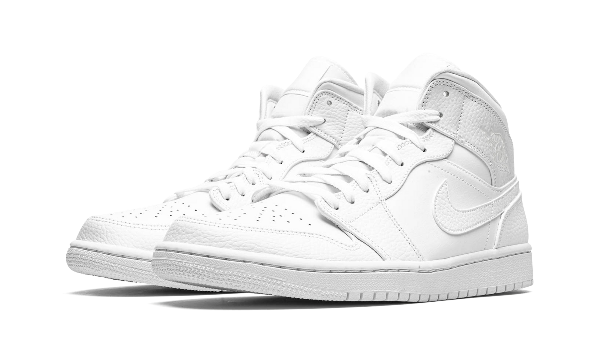Air Jordan 1 Mid "triple White" - 2