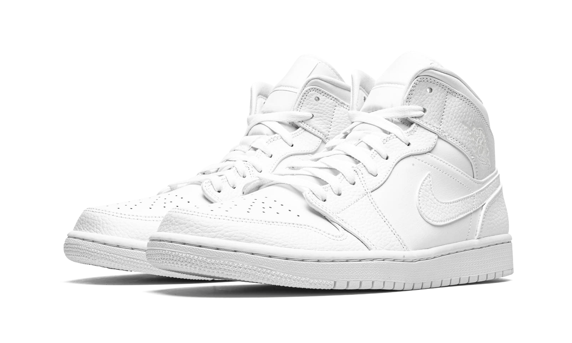 Air Jordan 1 Mid "triple White" - 2