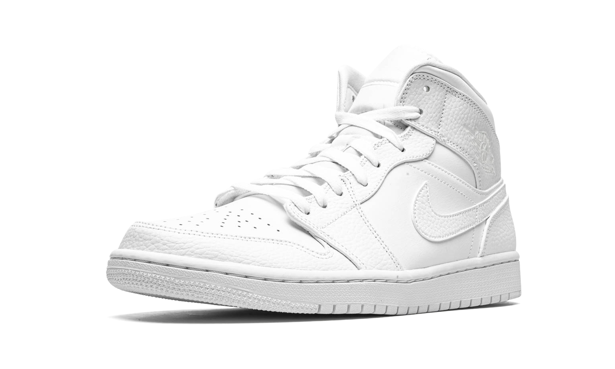 Air Jordan 1 Mid "triple White" - 4
