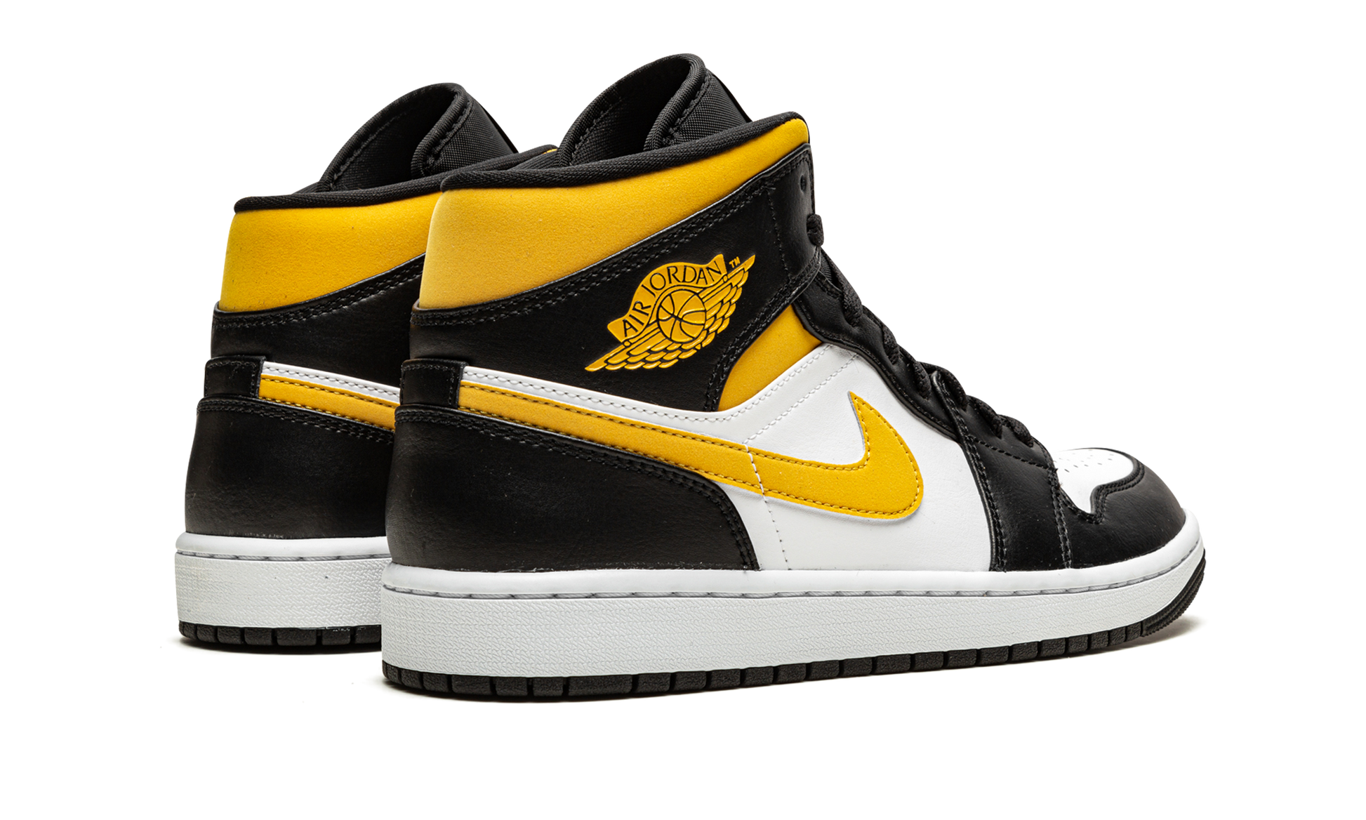 Air Jordan 1 Mid "white / Pollen / Black" - 3