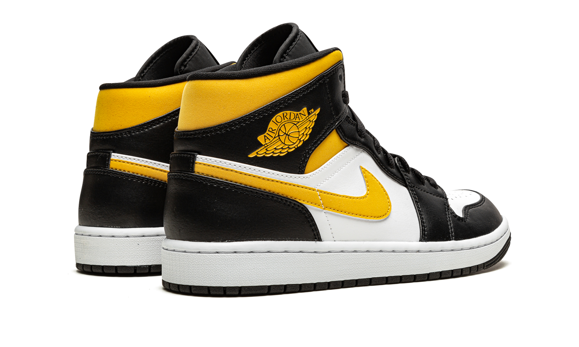 Air Jordan 1 Mid "white / Pollen / Black" - 3