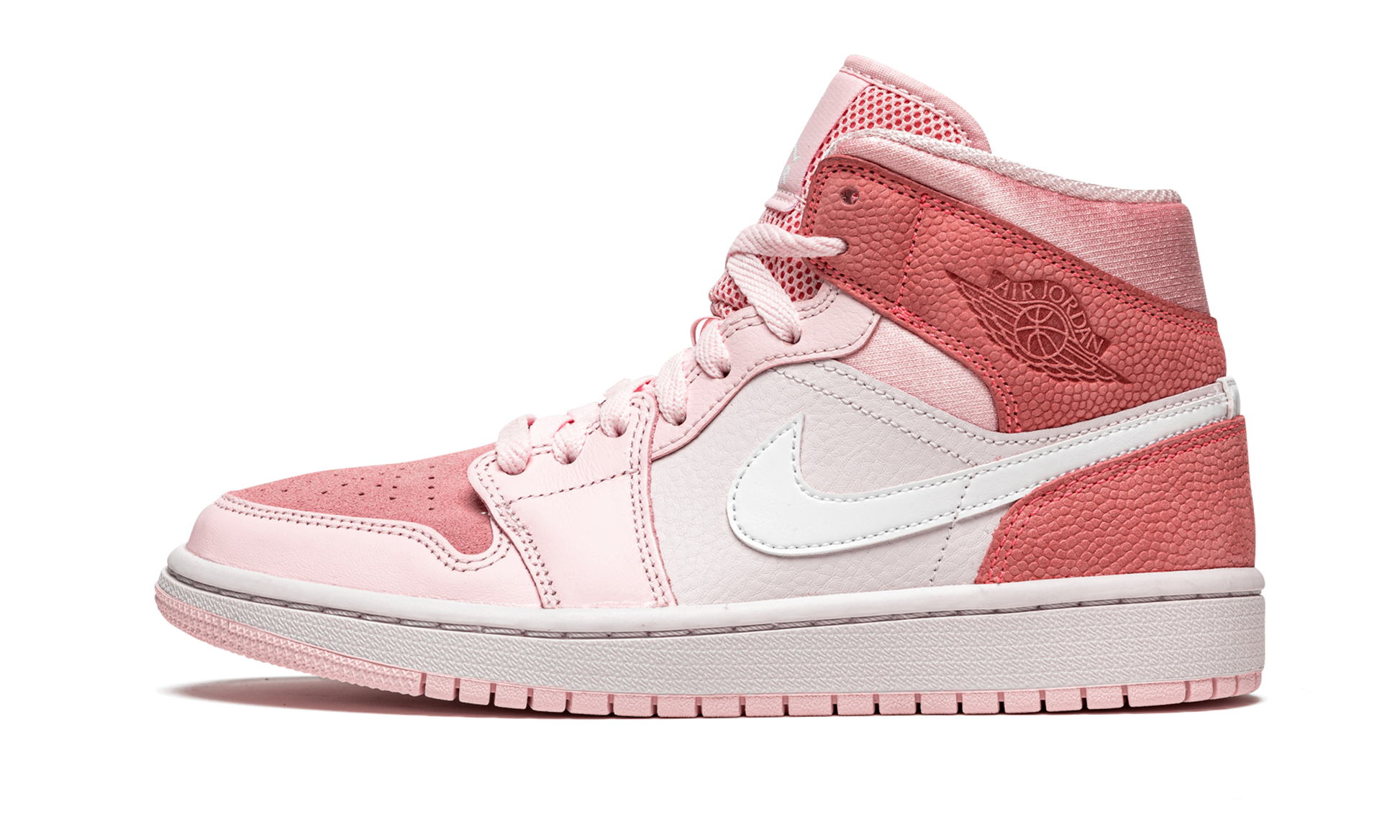 Air Jordan 1 Mid Wmns "digital Pink" - 1