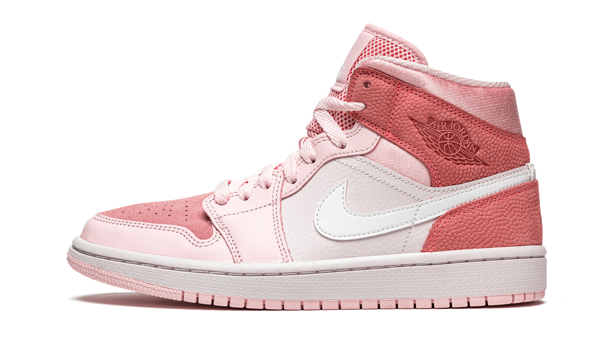 Air Jordan 1 Mid Wmns "digital Pink" - 1