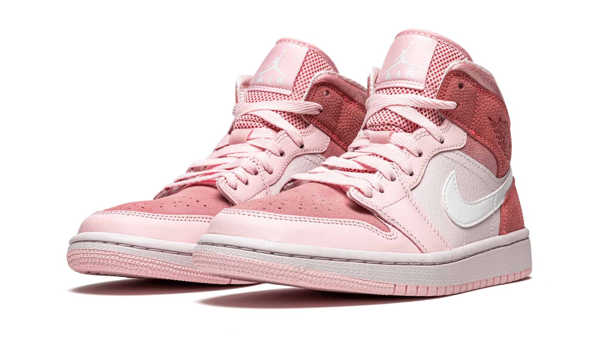 Air Jordan 1 Mid Wmns "digital Pink" - 2