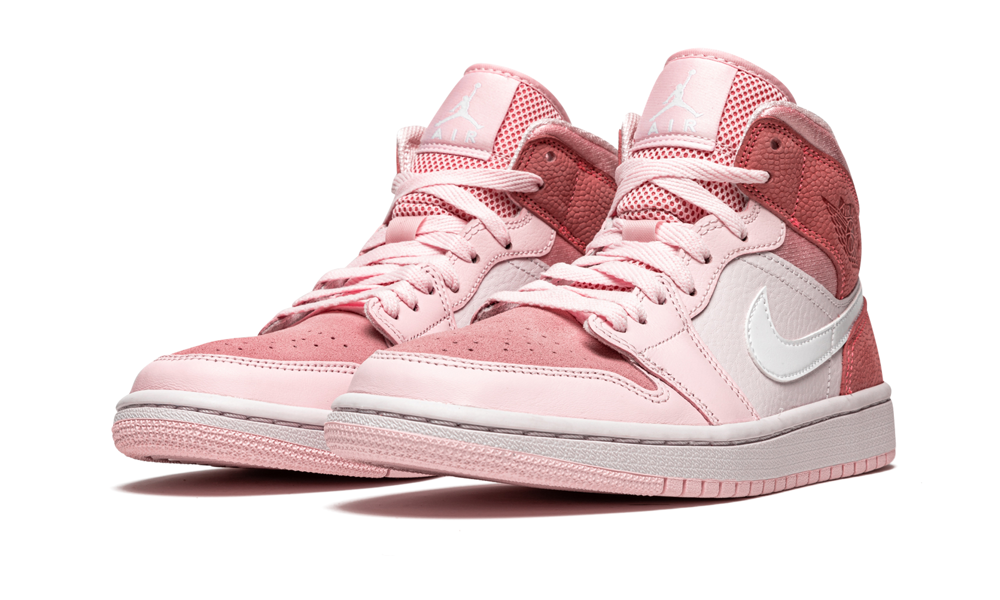Air Jordan 1 Mid Wmns "digital Pink" - 2