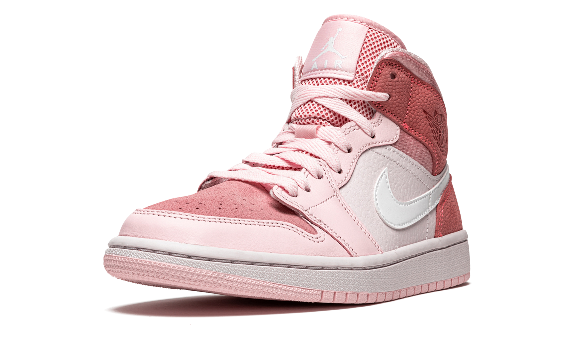 Air Jordan 1 Mid Wmns "digital Pink" - 4