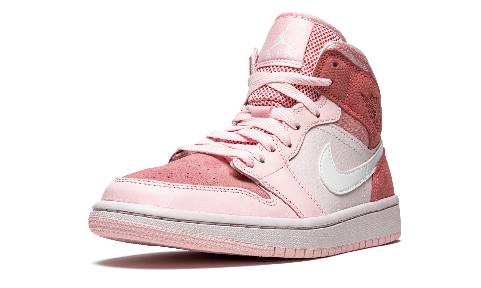 Air Jordan 1 Mid Wmns "digital Pink" - 4