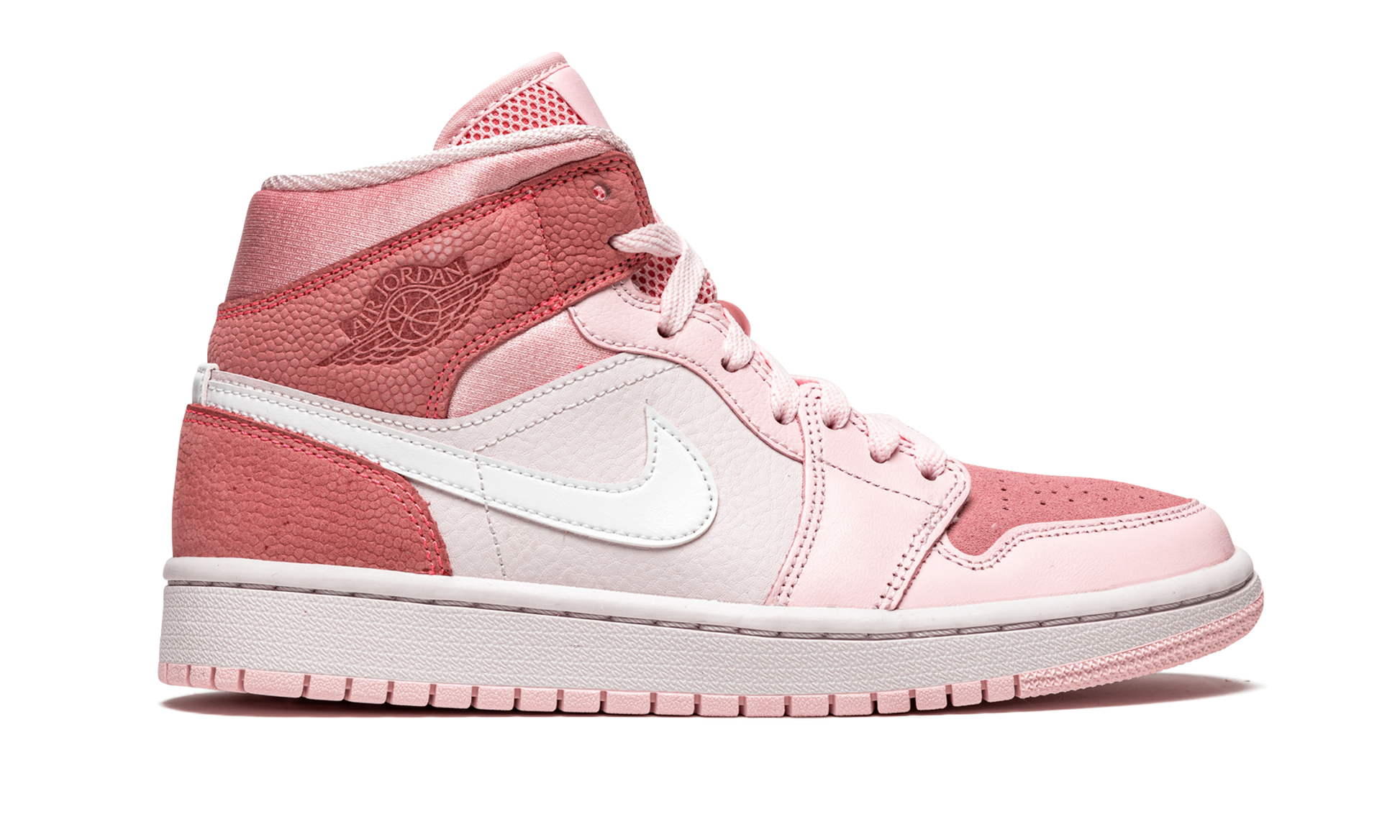 Air Jordan 1 Mid Wmns "digital Pink" - 6
