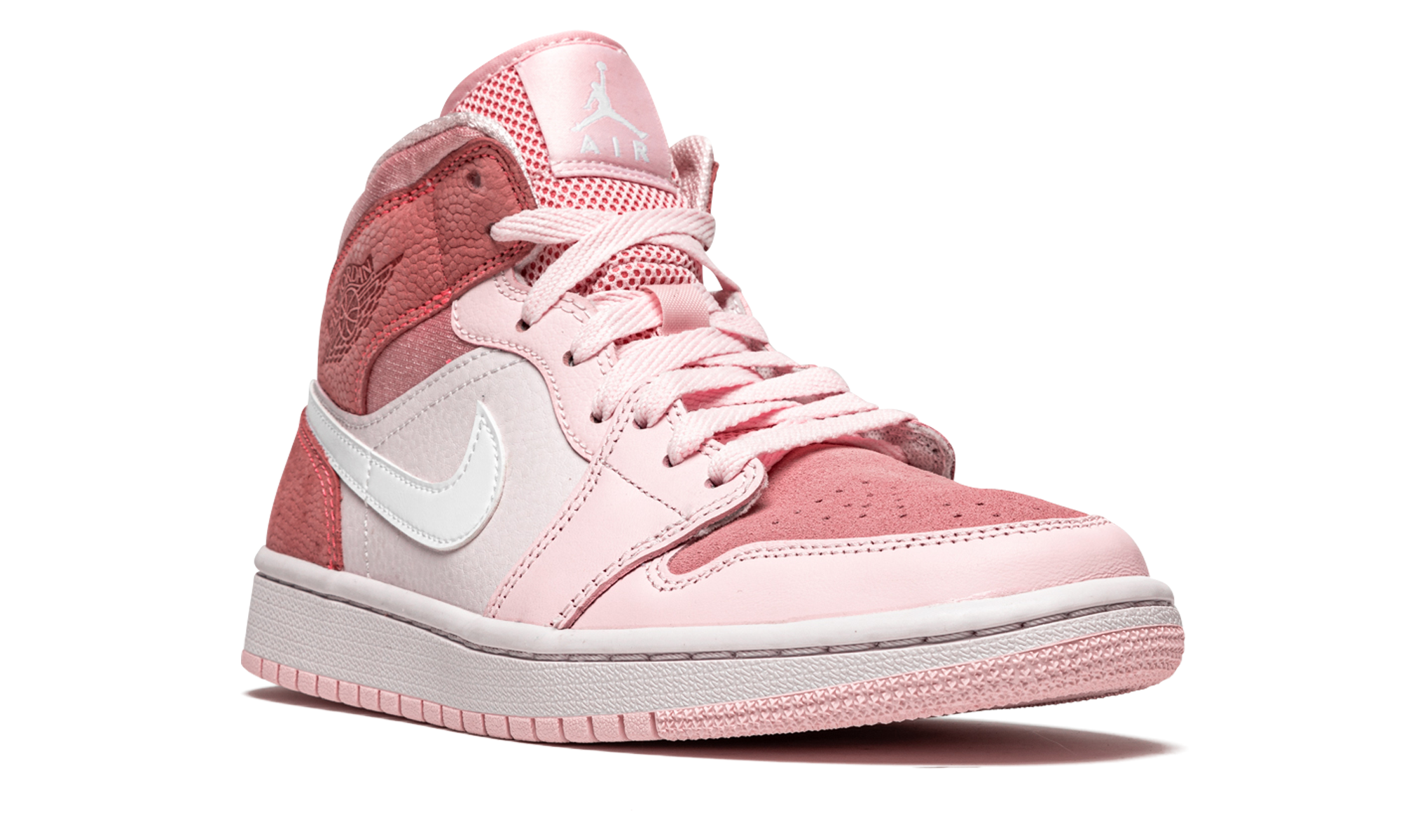 Air Jordan 1 Mid Wmns "digital Pink" - 7