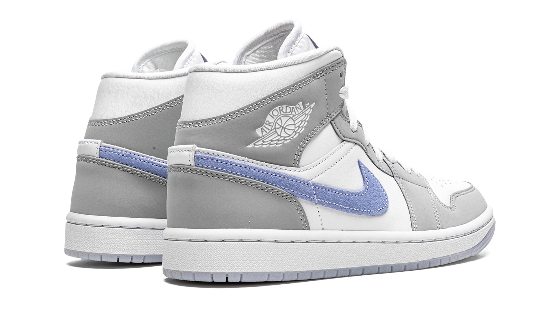 Air Jordan 1 Mid Wmns "grey Blue" - 3