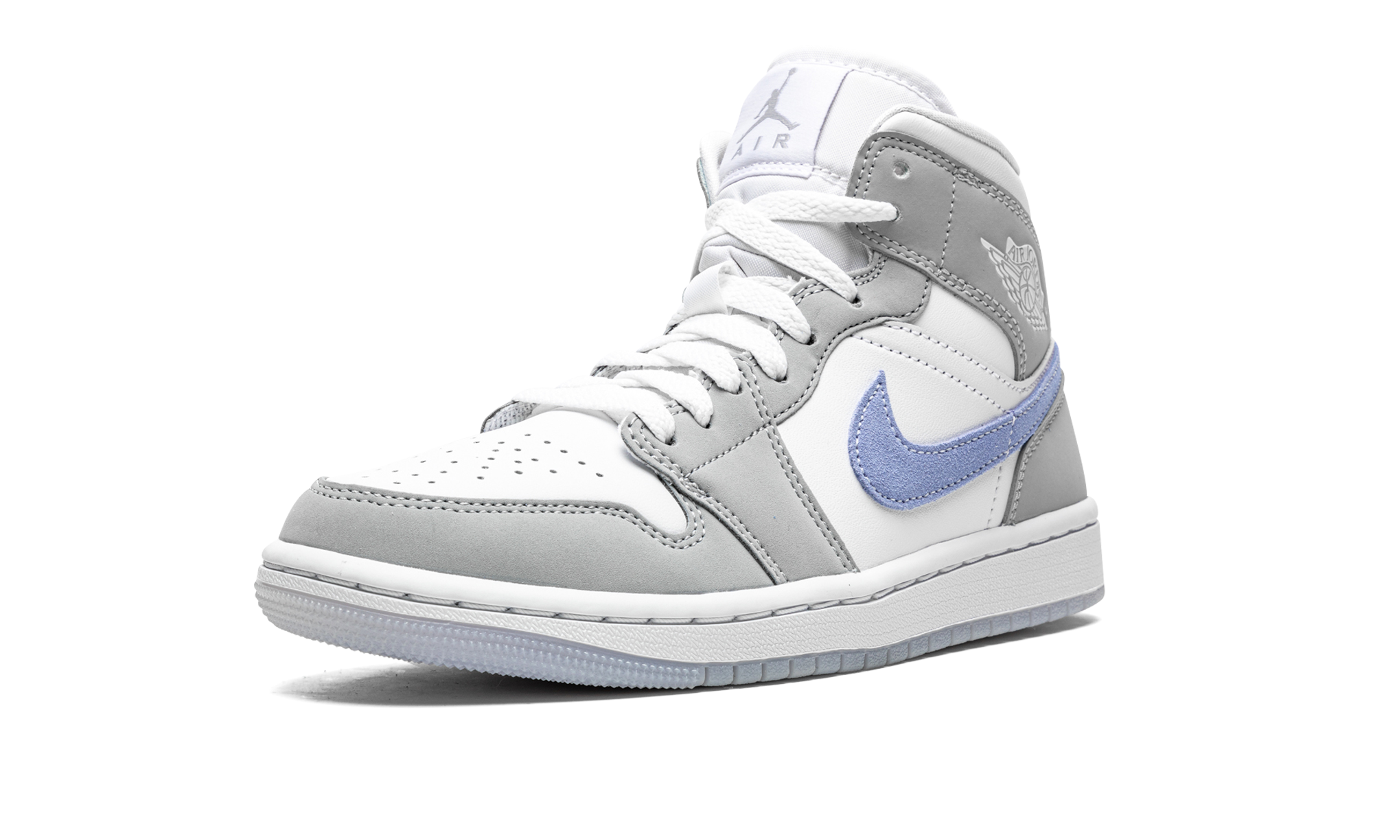 Air Jordan 1 Mid Wmns "grey Blue" - 4
