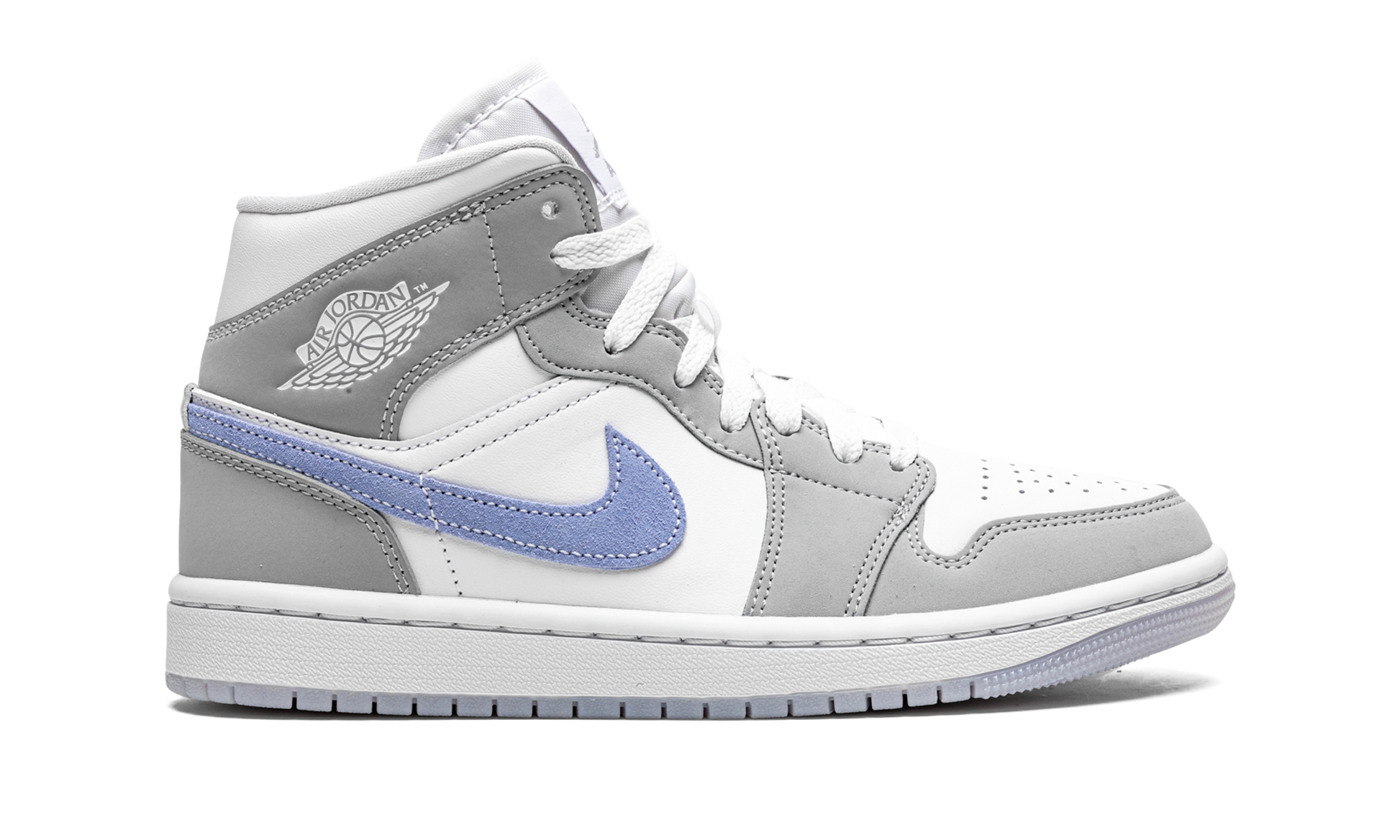 Air Jordan 1 Mid Wmns "grey Blue" - 6