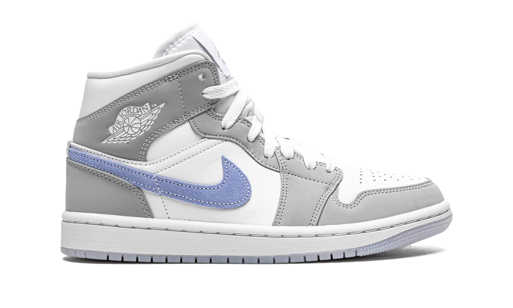 Air Jordan 1 Mid Wmns "grey Blue" - 6