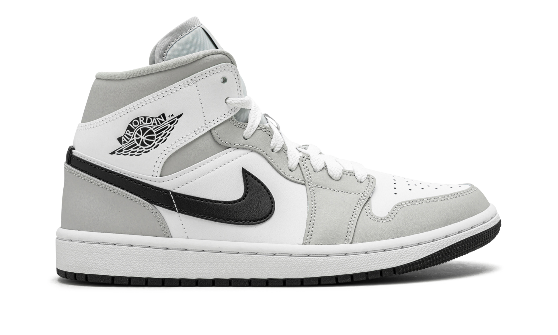Air Jordan 1 Mid Wmns "grey Fog" - 6