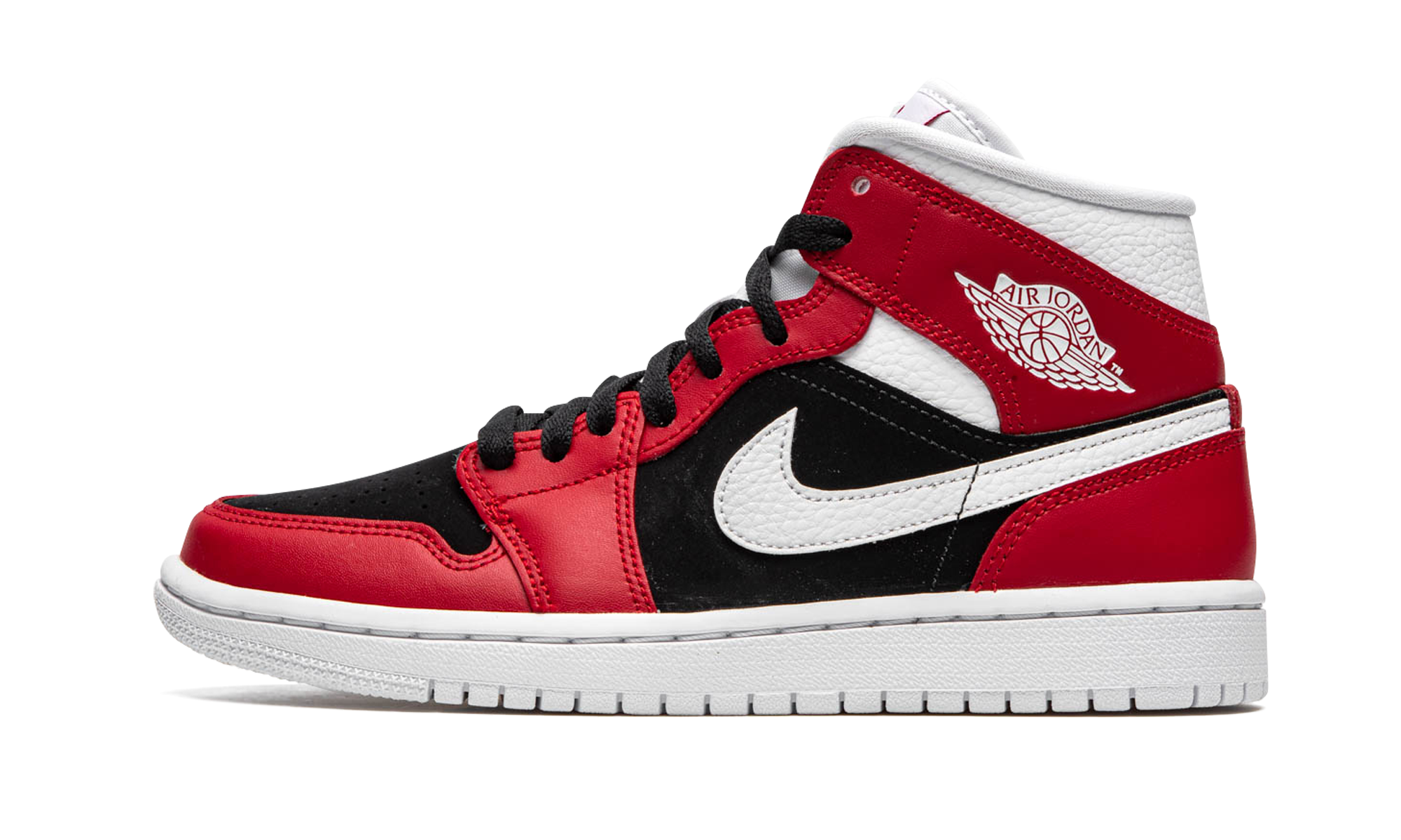 Air Jordan 1 Mid Wmns "gym Red / Black" - 1