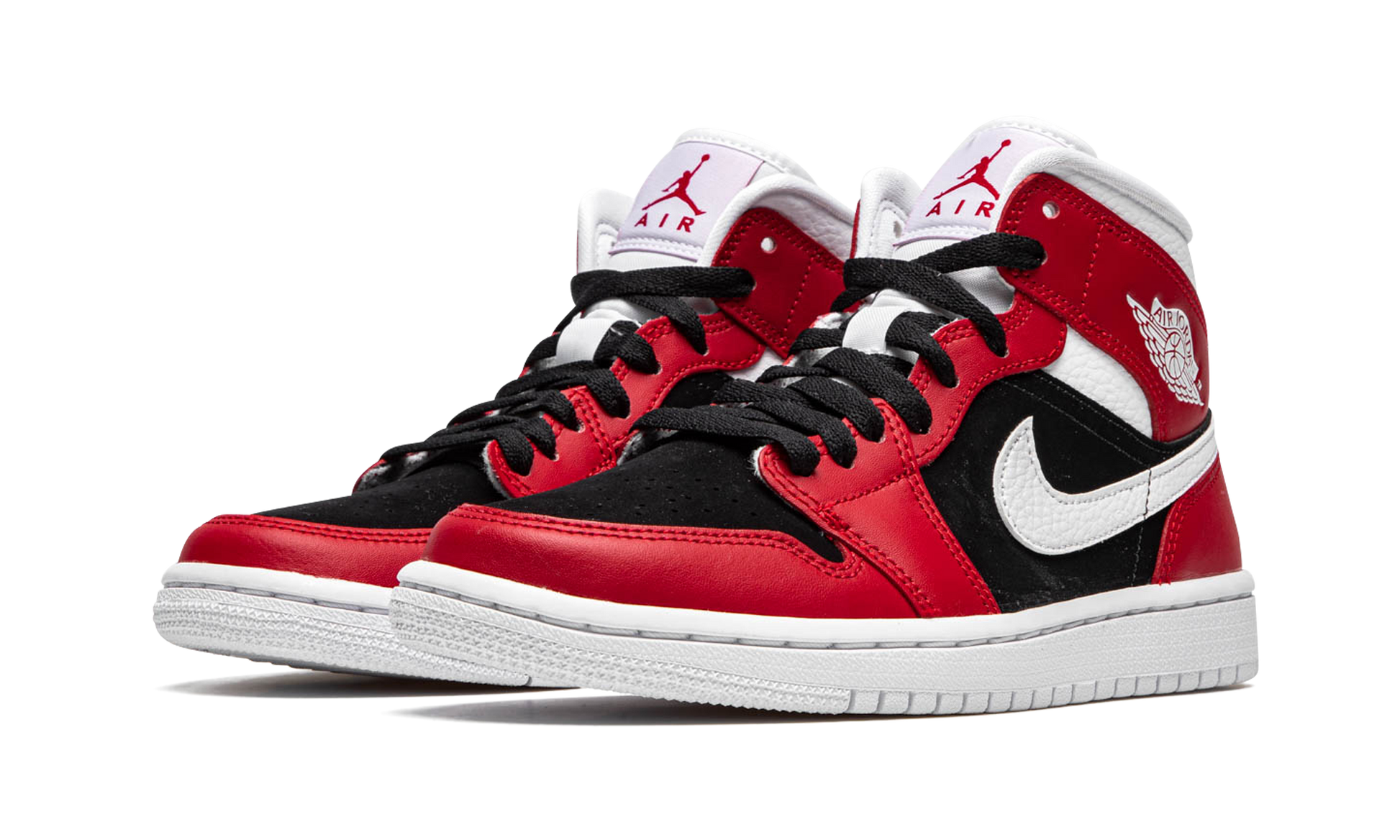 Air Jordan 1 Mid Wmns "gym Red / Black" - 2