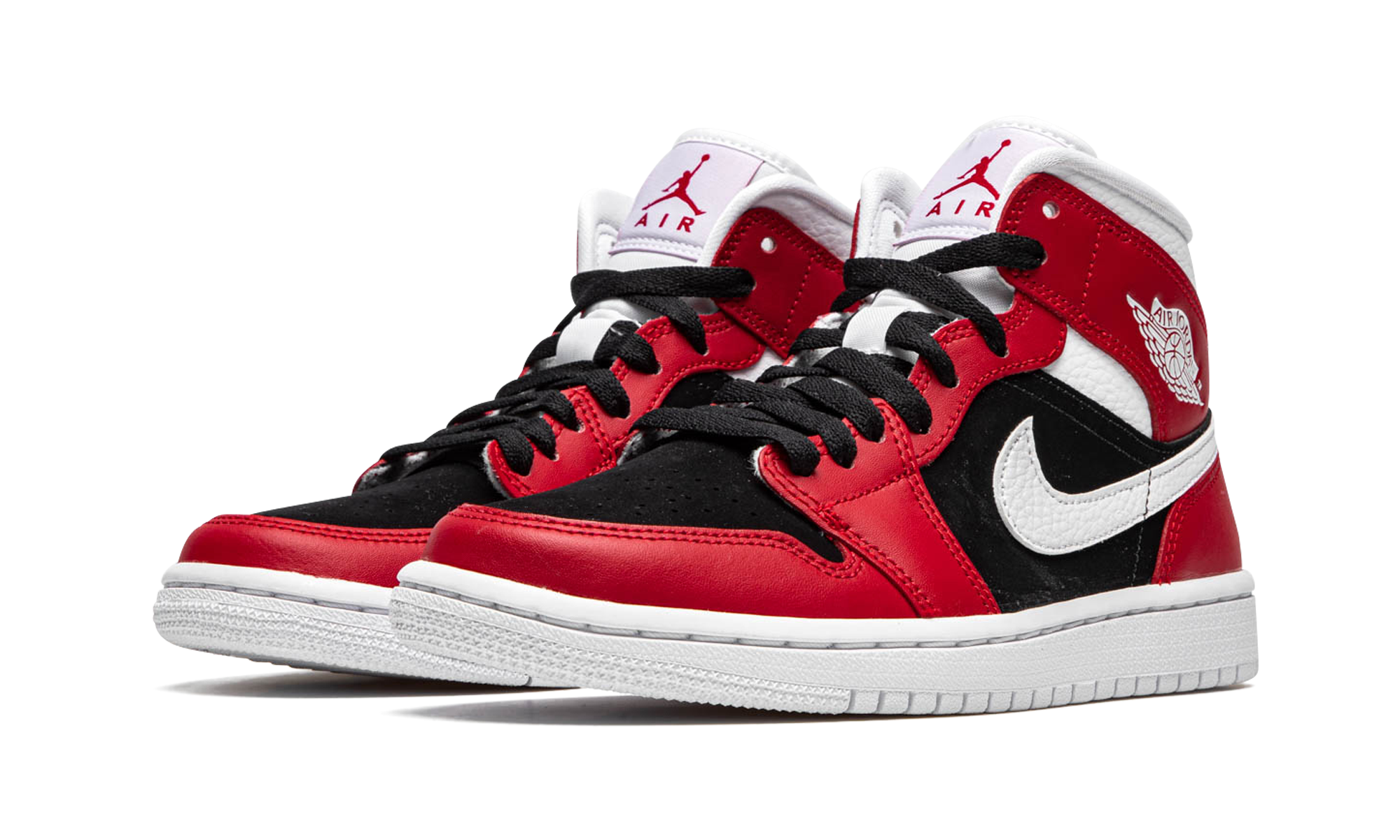 Air Jordan 1 Mid Wmns "gym Red / Black" - 2