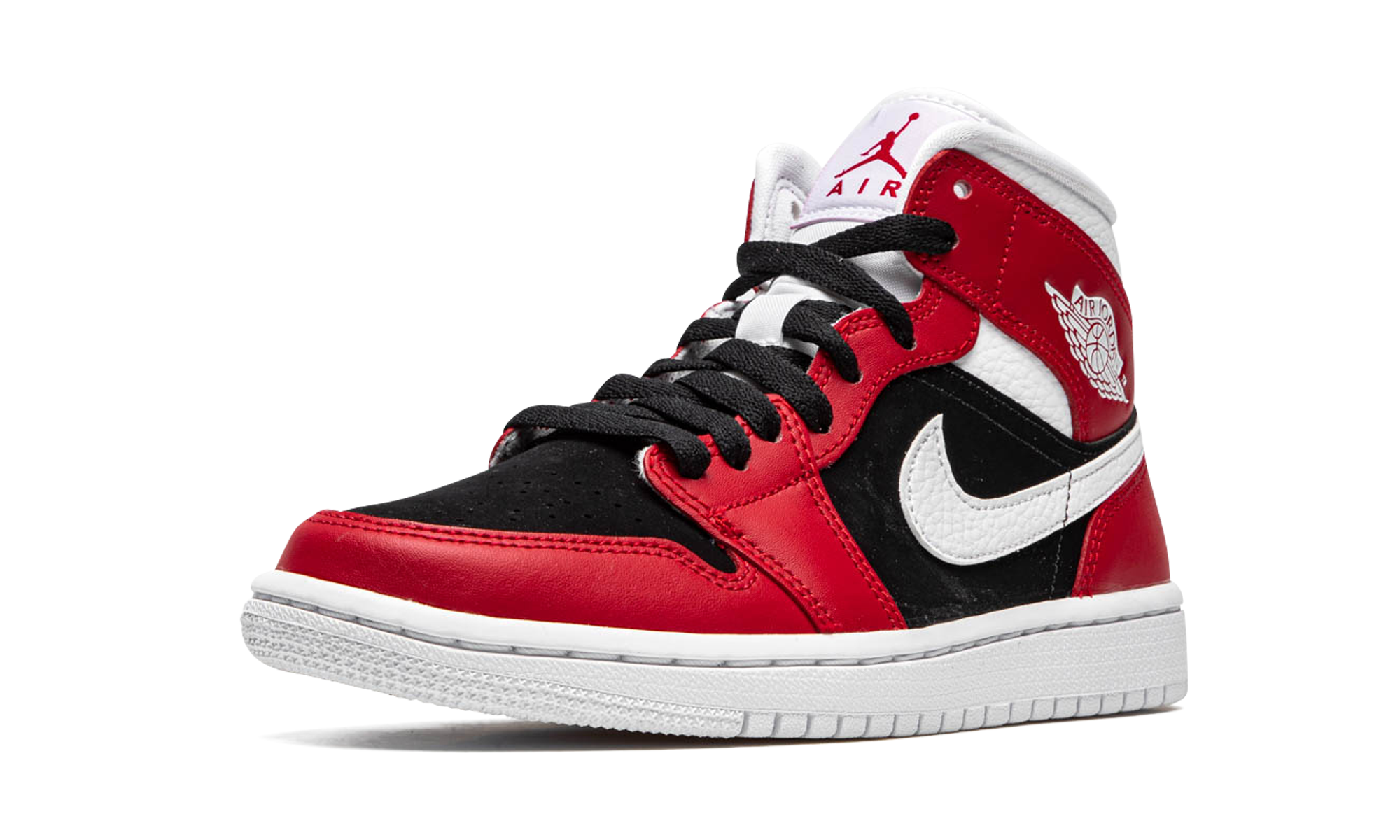 Air Jordan 1 Mid Wmns "gym Red / Black" - 4