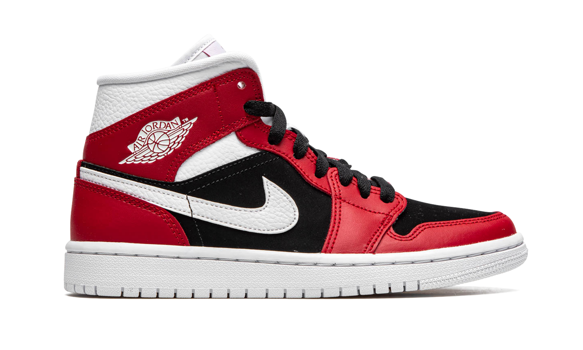 Air Jordan 1 Mid Wmns "gym Red / Black" - 6