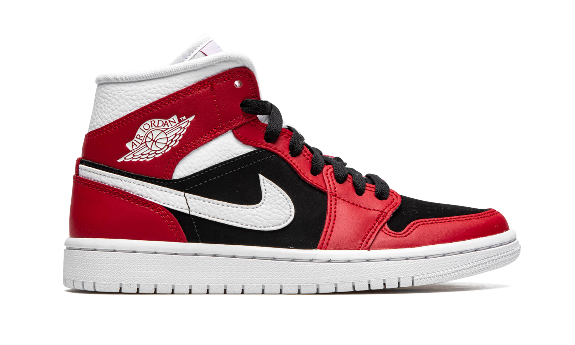Air Jordan 1 Mid Wmns "gym Red / Black" - 6