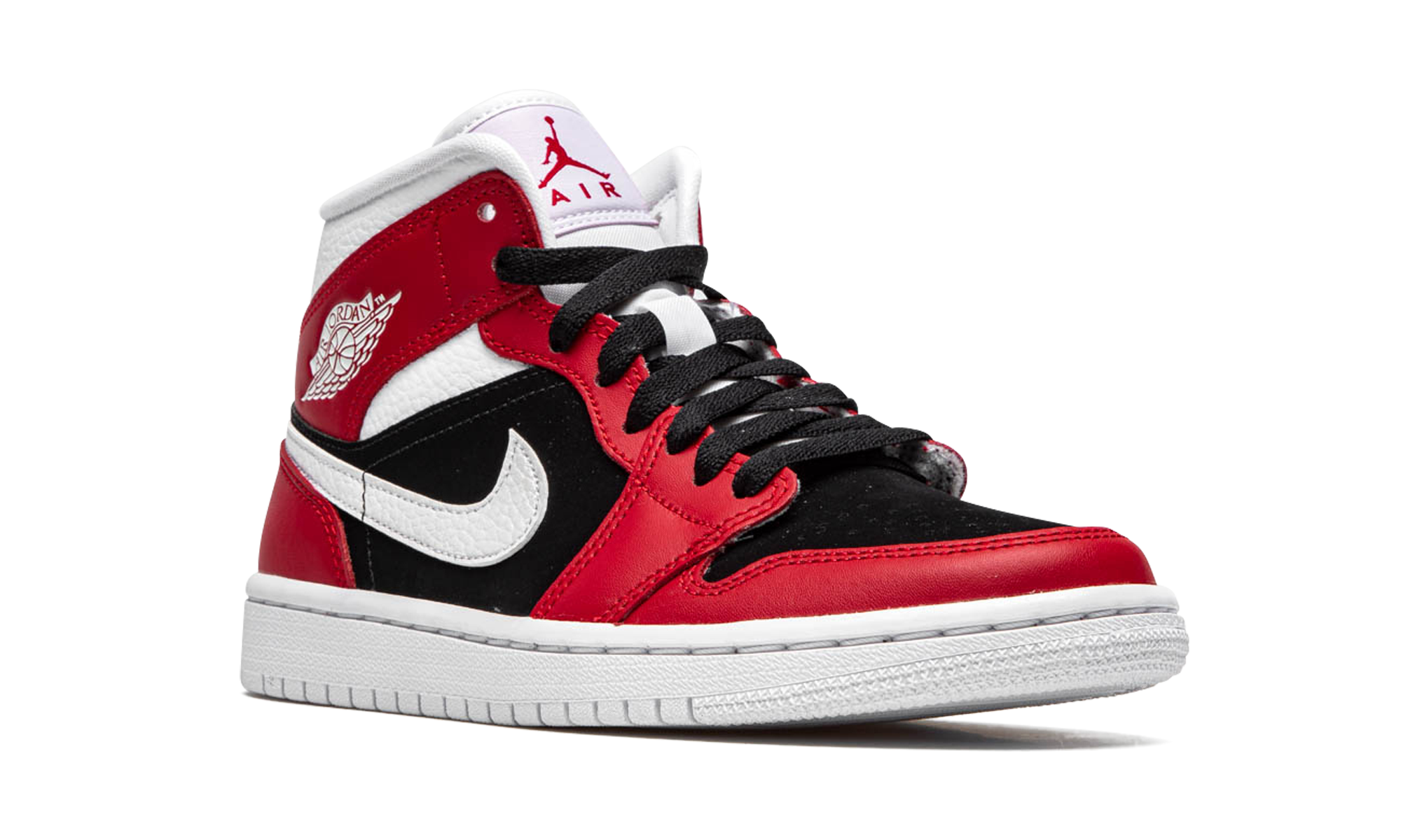Air Jordan 1 Mid Wmns "gym Red / Black" - 7