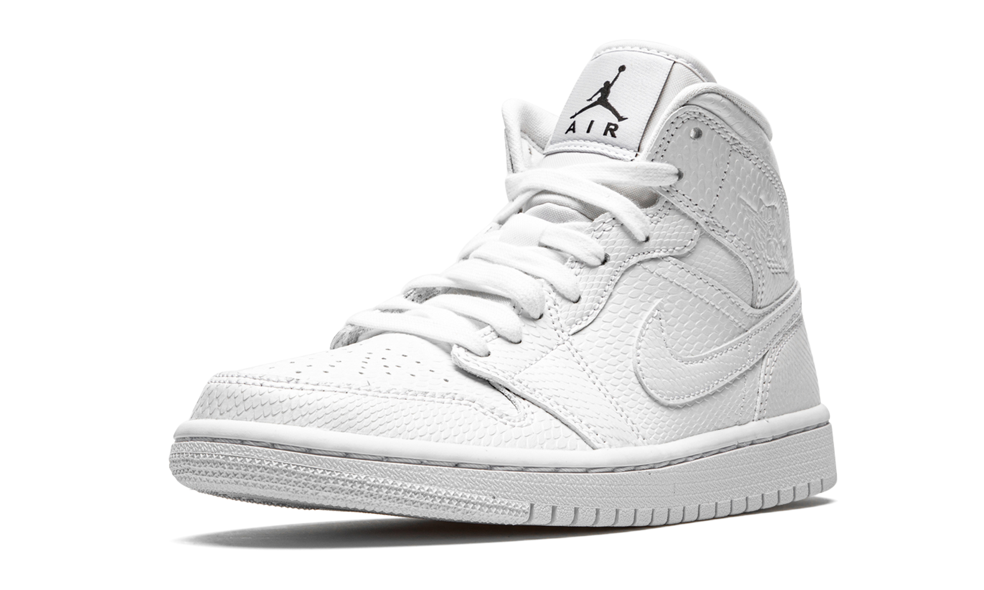 Air Jordan 1 Mid Wmns "white Snakeskin" - 4