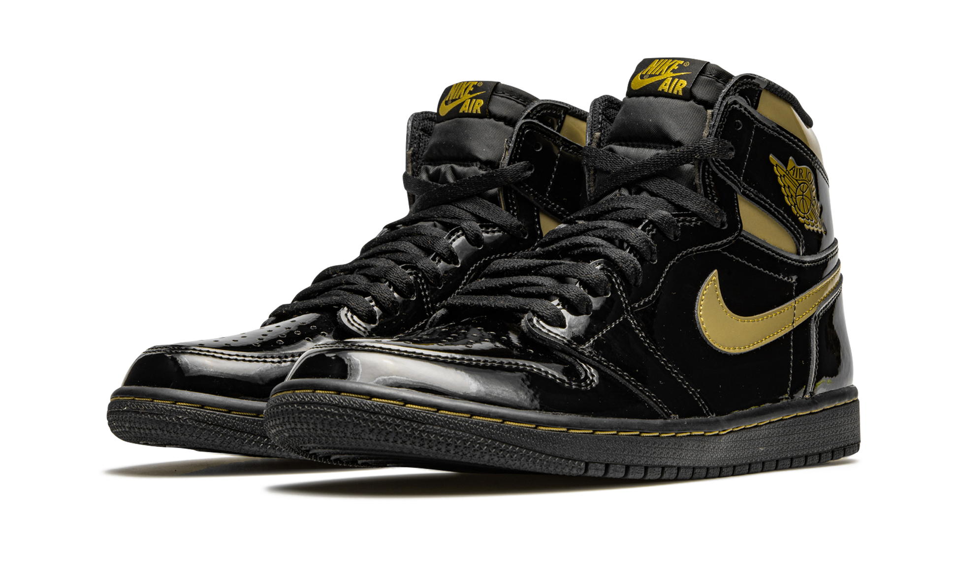 Air Jordan 1 Retro High Og "black Metallic Gold" - 2