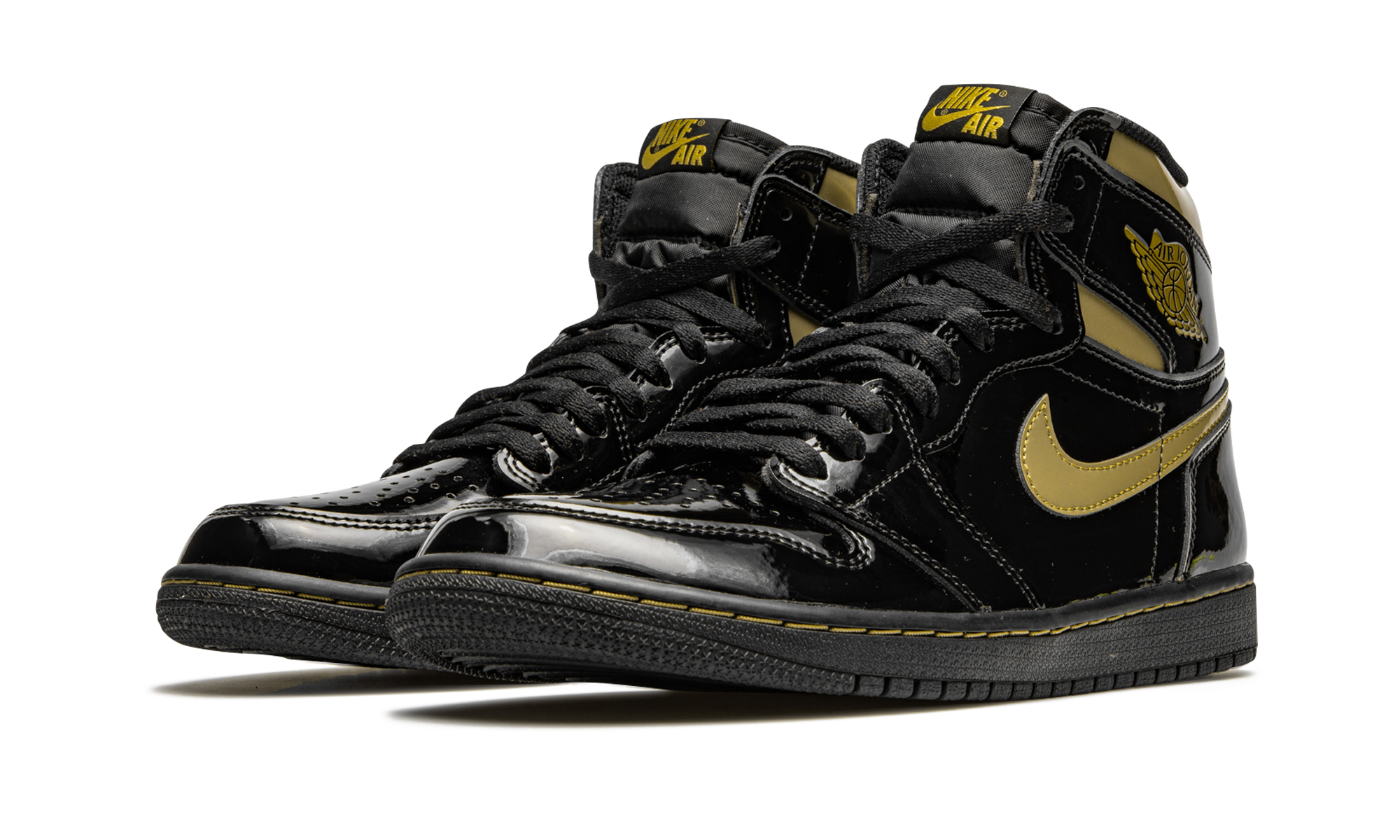 Air Jordan 1 Retro High Og "black Metallic Gold" - 2