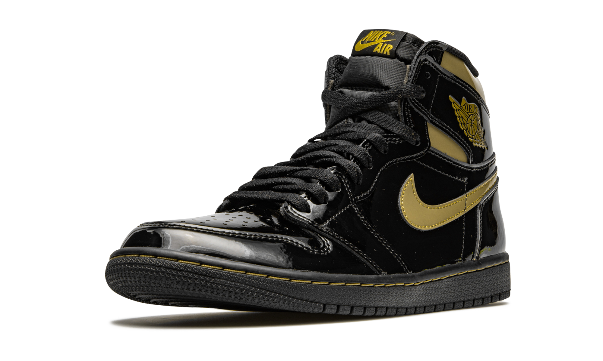 Air Jordan 1 Retro High Og "black Metallic Gold" - 4